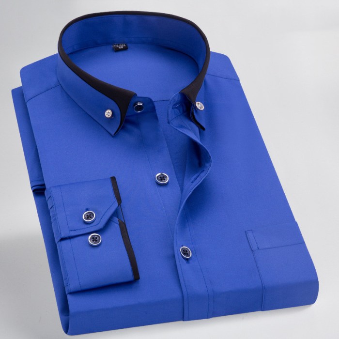 Men's dress shirt stretch