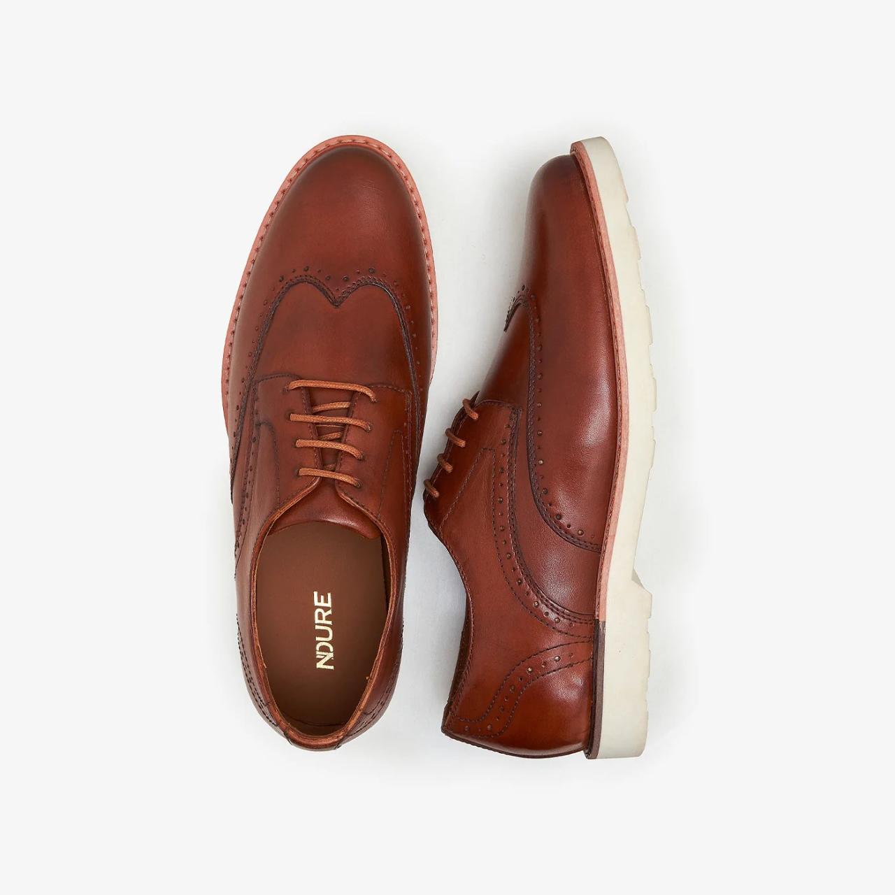 Tan dress shoes for men