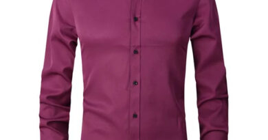 Men's dress shirt stretch