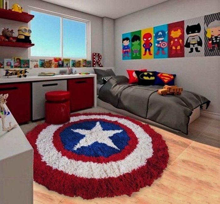 How to decorate a small boys room