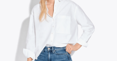 Women's white dress shirt