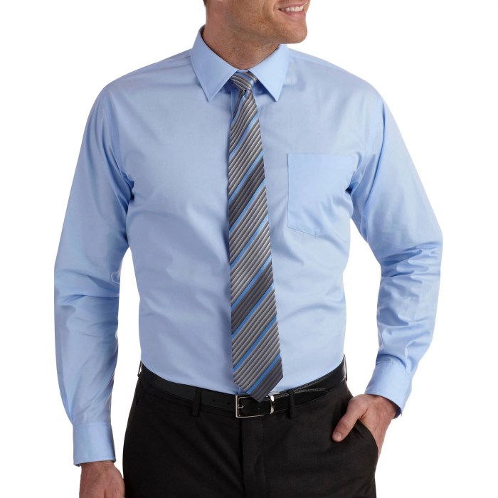 Mens dress shirt tie set