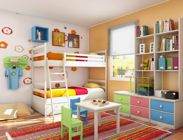 How to decorate a small boys room