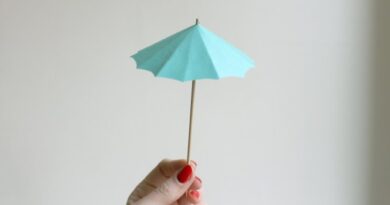 How to make umbrella decoration