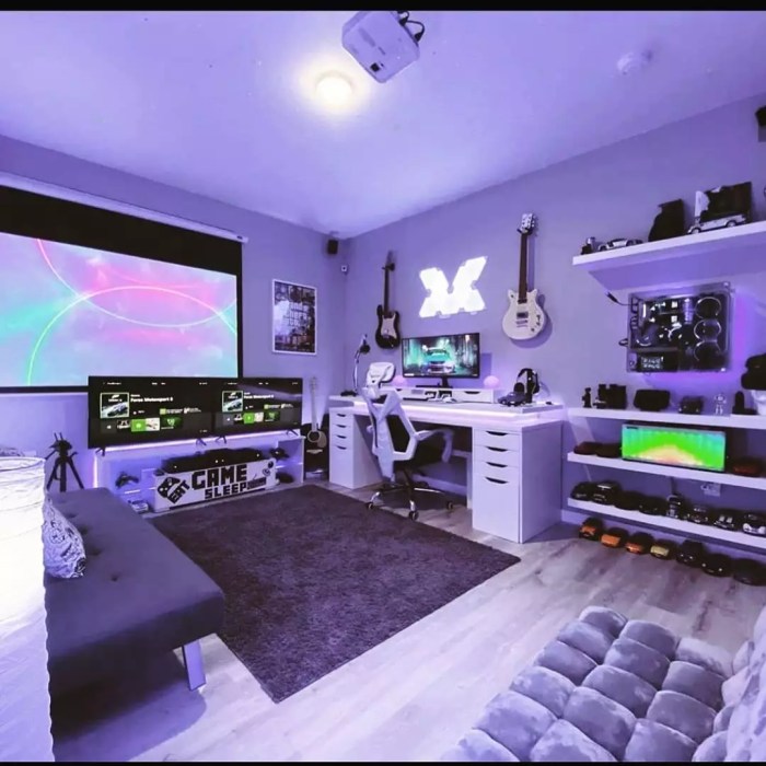 How to decorate a gaming room